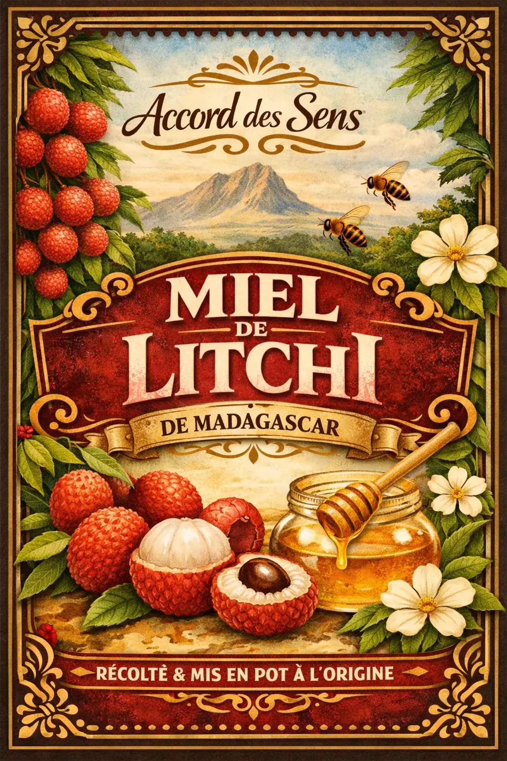 Miel De Litchi 700Gr — Tous les produits